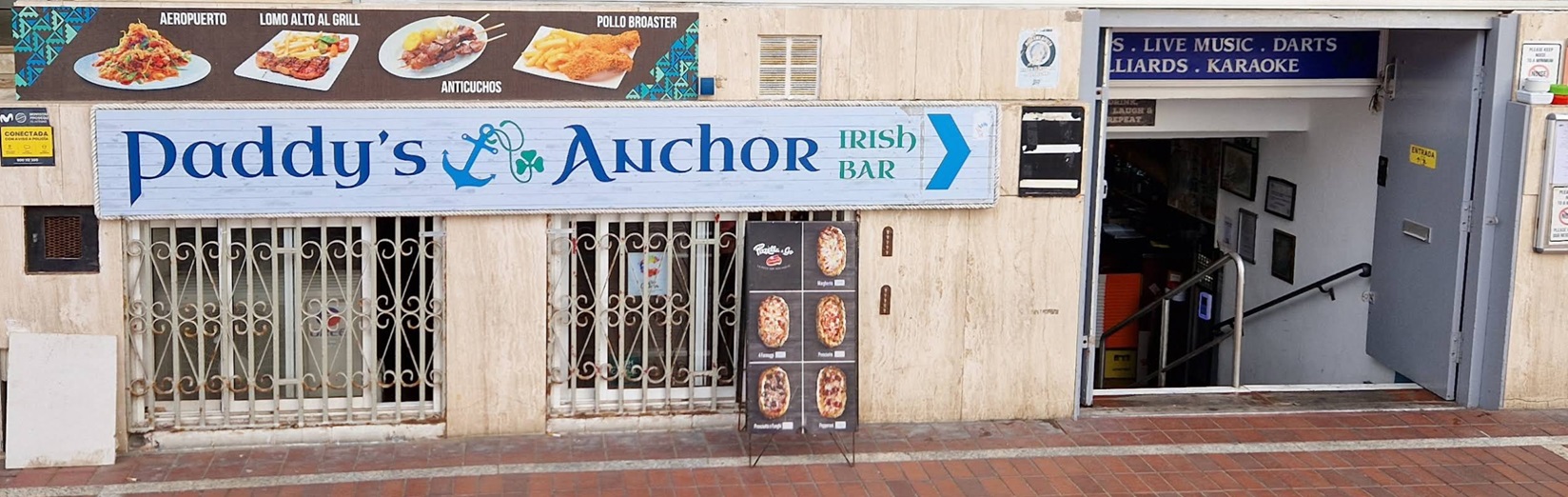 Paddy's Anchor bar interior